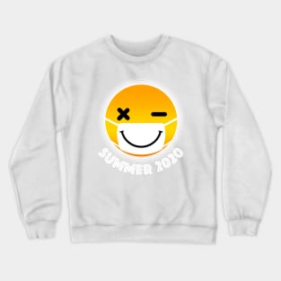 Corona Smile Tanned Mask Summer 2020 Crewneck Sweatshirt